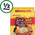 ½ Price Nongshim Premium Noodles 388-700g Pk 4-5 $4.50, Maggi 2 Minute Noodles 345-380g Pk 5 $2.50 @ Woolworths