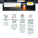 2% off Eligible Items with Payto Payment (1 Use Per Account) + Delivery ($0 with Prime/ $59 Spend) @ Amazon AU