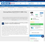 Samsung Tab S9 FE Wi-Fi 10.9" 6GB RAM/128GB Storage $334 (Bonus $70 StoreCash) + Del (Free 90 Min Uber Del/C&C) @ The Good Guys
