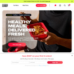 $40 off Your First Order (via Referral) + $15 Delivery ($0 with Subscription) @ My Muscle Chef