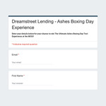 Win 1 of 2 2-Person Boxing Day Test (Day 3) Corporate Box Tickets Valued at $1,500 Each from Dreamstreet Lending [No Travel]