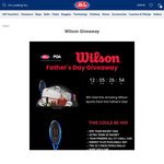 Win a Wilson Ultimate Prize Pack Valued at $698.65 from On Course Golf