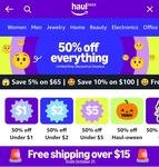 50% off Everything + Delivery ($0 with $15 Spend) @ Amazon Haul via Amazon AU (App)
