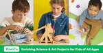Join Newsletter for 40% off First Month KiwiCo Subscription (STEM and Craft Educational Kits) + $10.67 Delivery @ KiwiCo