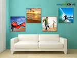 $25 for 40x40cm, $30 for 40x50cm Canvas Print Delivered from Snapfish
