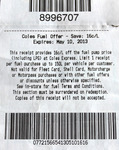 Save 16c/L Coles Fuels Offer (Expires: May 10 2013)