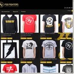 Foo Fighters - Official Merch Store Clearance T-Shirts $19.99 + Shipping - (Was $35)