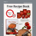 Free Fast Italian Volume 3 Recipe Book with purchase of 3 Leggos Paste items 