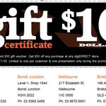 FREE $10 Gift Certificate for digiDIRECT (Syd, Mel, Bris)