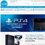 PS4 + Killzone Shadowfall for $598 @ BigW (Late Dec Delivery)
