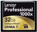 Lexar Professional 1000x 32GB CompactFlash Card for $130.45 Delivered from Amazon RRP $239