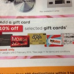 Australia Post 10% off on Selected Gift Cards