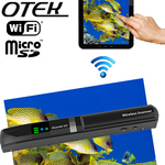 OO.com.au Otek iScanAir Go Wireless Handheld A4 Scanner $59.95 Delivered