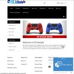 PCLifestyle - PS4/XB1 $5 off Order, No Min Spend E.g. Wolfenstein New Order $54.95 Free Shipping
