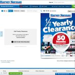 Harvey Norman Half Yearly Clearance Sale