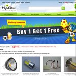 Buy One Get One Free (Selected Items) (5 Days Left) @MyLED.com