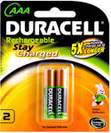 Duracell AAA 800mAh Rechargeable Batteries 2-Pack @ eBay COTD - $3.99