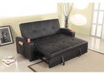 PU Leather Comfortable and Trendy 3 Seater Sofa Bed MAPLE $400 OFF - Was $899 NOW $499