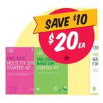 Telstra Pre Paid Starter Packs $20 (Reduced from $30) @ DSE