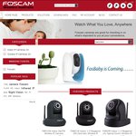 10% off Foscam Cameras - FI8910W ($81), FI9805W ($167), FI9826P ($207) - FoscamWA Store Online 