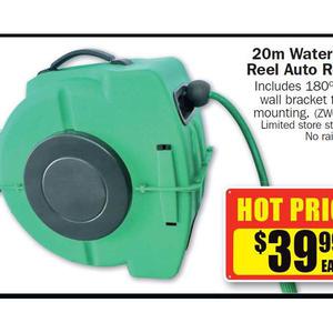 auto retractable hose reel 20m