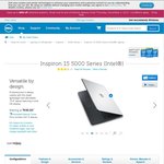 Inspiron 15 5000 Series Dell Laptop $949 after $400 Discount (Normal Price $1349)