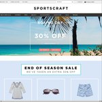 Sportscraft - 30% off Full Price and Sale Price Items