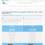 Los Angeles USA - KVM VPS 10% Off - $10 Year OpenVZ VPS - Crissic