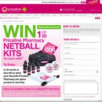 Win 1 of 20 Netball Kits from Priceline (Club Sister Membership Required)