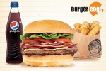 Groupon - Burger Edge - Burger Combo Each Month (~ $7) for 12 Months $84.15
