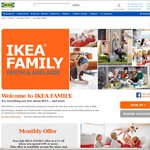 $15 off When You Spend $99 or More at Ikea Perth or Adelaide. (Ikea Family Members Only)