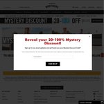 Hallensteins - 20-100% off Mystery Discount Code 