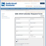 Free 2016 Quality Aircraft Accessories Calendar
