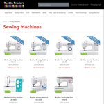 Brother NS-15 Computerised Sewing Machines - $299 at Textile Traders ($200 off)