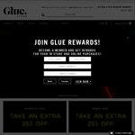 Take an Extra 25% off Sale at Glue Store
