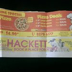 $4.90 12'' Large Pizza at Pizza Pan (Blackwood SA)