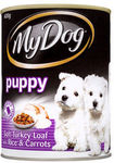 My Dog Soft Turkey Loaf with Rice & Carrot 400g $1 (Was $2.26) @ Coles