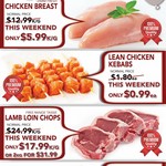 $5.99/kg Chicken Breast and more Two Butchers Three Month Birthday Orion Shopping Centre, Springfield Central, QLD