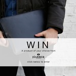 Win a Product of your choice (Leather wallets, Covers and Sleeves) from Harber London 