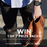 Win 1 of 7 Prize Packs (Windsor Smith Shoes/Uncle Jack Watch) from Uncle Jack/Windsor Smith