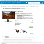 Dell UltraSharp 27 InfinityEdge Monitor - U2717D 27" $636.76 Delivered @ Dell
