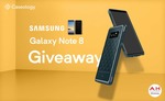 Win a Samsung Galaxy Note 8 worth $1,499 from Android Headlines/Caseology