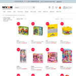 25% off LEGO, Barbie, Fisher-Price, Cars 3 and Nerf Toys @ Myer