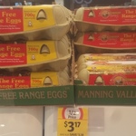 Coles Leichhardt (NSW) 50% off Manning Valley Free Range Eggs $3.17