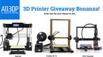 Win 1 of 6 3D Printers from All About 3D Printing / GearBest