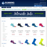 Premium Performance Running Socks $7.95 (Normally $34.95) @ Running Warehouse Australia