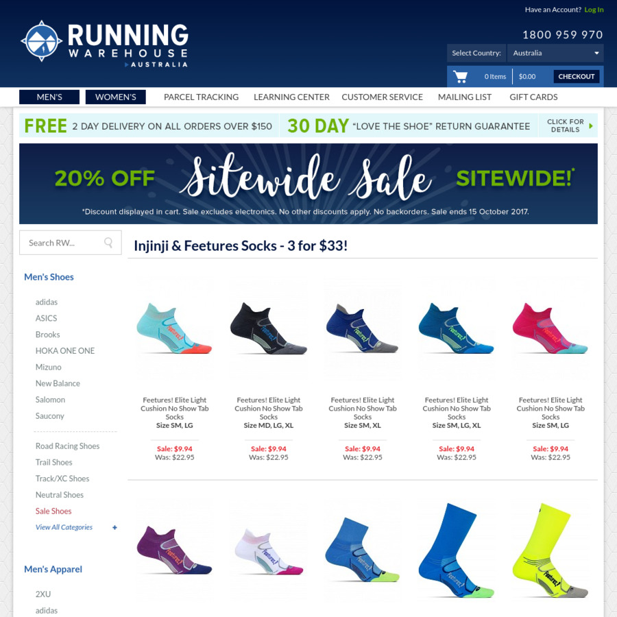 Premium Performance Running Socks 7.95 (Normally 34.95) Running