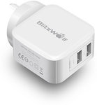 Blitzwolf BW-S2 Dual Port Charger with Power3S US$7.64 (~$9.89AU), BW-S6 Dual Port QC3.0 $10.39US (~$13.44AU) Shipped @ Banggood