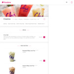 $16 for 4 Chatime Drinks @ Foodora [Min Spend $15]