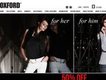 50% off Everything at Oxford - 3 Days Only